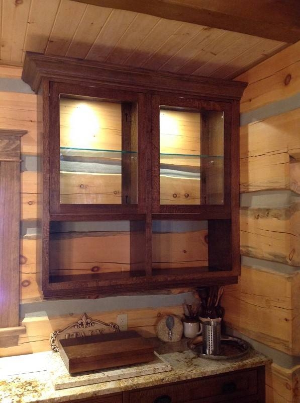 wooden closet organizer