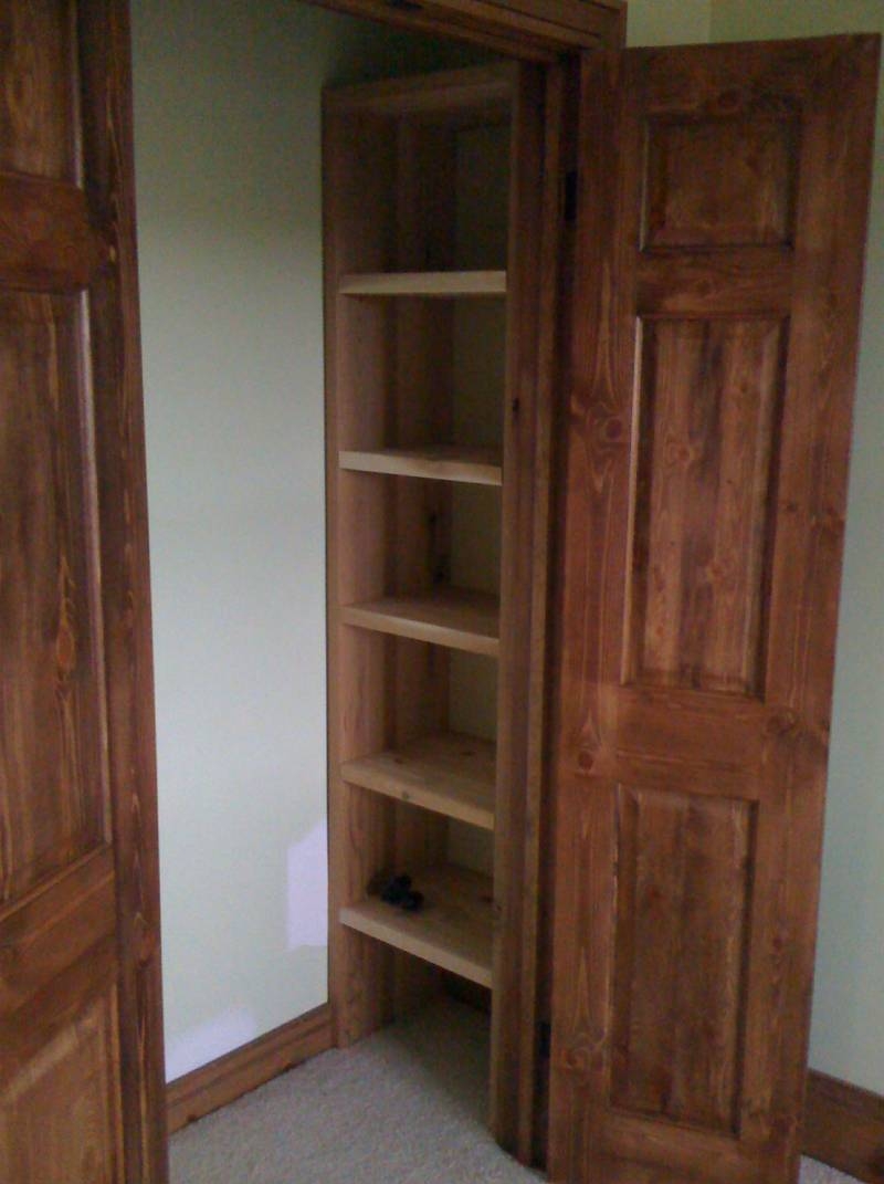 wooden closet design
