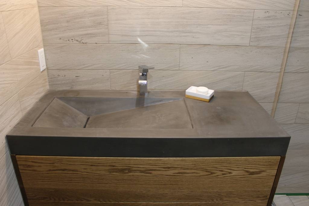 custom wooden sink