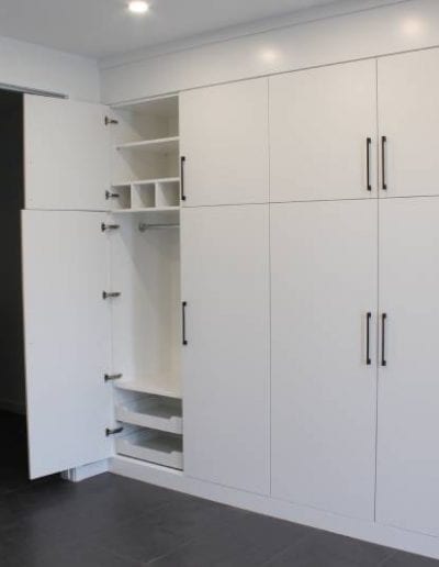 white cabinet design